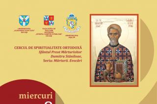 Nepotul Sfântului Dumitru Stăniloae va fi în dialog cu studenții la Cercul de spiritualitate al Facultății de Teologie din Iași
