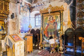 Icoana Sfântului Arhanghel Mihail de la Mănăstirea Tharri din Insula Rodos