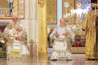 Cuvântul de mulțumire al Părintelui Patriarh Daniel la slujba de Sfințire a picturii Catedralei Naționale / Foto: basilica.ro Cuvântul de mulțumire al Părintelui Patriarh Daniel la slujba de Sfințire a picturii Catedralei Naționale
