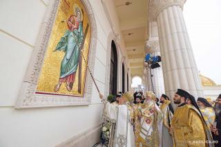 Sfințirea picturii Catedralei Naționale