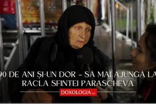 90 de ani și-un dor – să mai ajungă la racla Sfintei Parascheva