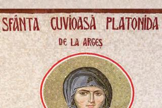 Sfânta Cuvioasă Platonida de la Argeș (fosta Despina Milița, soția Sfântului Voievod Neagoe Basarab)