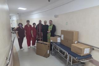 Daruri de Crăciun pentru Secția de Primiri Urgențe a Spitalului Județean Neamț