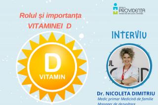 Vitamina D – rol și importanță pentru sănătate