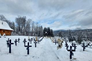 Tăcerea zăpezii la Sihăstria – frumusețea unei zile de februarie