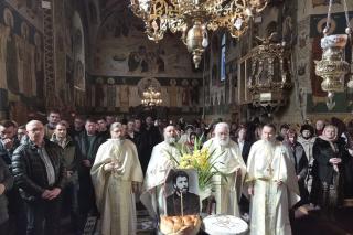 Slujbă de pomenire pentru diaconul Ion Creangă și familia sa la Schitul Vovidenia