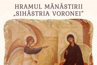 Episcopul Ortodox Român al Ungariei va sluji la hramul Mănăstirii Sihăstria Voronei