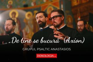 Axion la Liturghia Sfântului Vasile cel Mare, glas 5