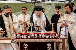 Înaltpreasfințitul Părinte Teofan a slujit în Parohia Slobozia din comuna Voinești