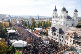 (Video) Imagini din dronă – Iașul în ziua de sărbătoare a Sfintei Parascheva