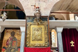 Icoana făcătoare de minuni a Maicii Domnului „Neamonitissa” de la Mănăstirea Nea Moni din Chios