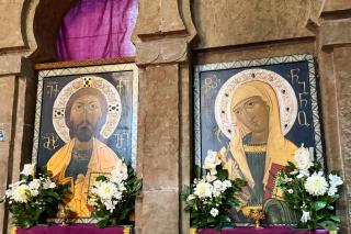 Frumusețea icoanelor de la Biserica Anchiskhati din Tbilisi, Georgia