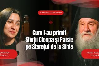 (Video) 26 de ani în colțișorul de Rai de la Sihla: mărturii de suflet ale Părintelui Stareț Pahomie