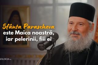 (Video) #PodcastdeHram cu Arhim. Gavriil Alexa: Sfânta Parascheva este Maica noastră, iar pelerinii, fiii ei