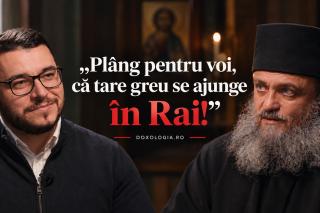(Video) „Sfântul Paisie a sporit pentru că a fost smerit” – în dialog cu părintele Mitrofan de la Sihăstria