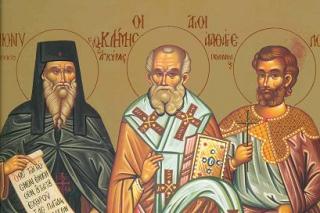 Sfântul Mucenic Clement, Episcopul Anciriei, Sfântul Mucenic Agatanghel, Cuviosul Dionisie din Olimp