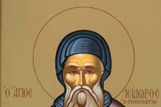 Sfântul Cuvios Isidor Pelusiotul