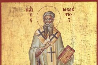 Sfântul Meletie, Arhiepiscopul Antiohiei celei Mari