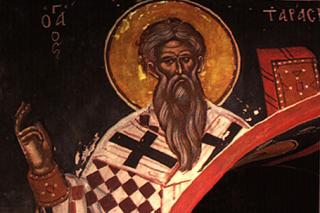 Sfântul Tarasie, Patriarhul Constantinopolului