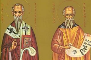 Sfântul Cuvios Pahomie cel Mare și Sfântul Ahile, Episcopul Larisei