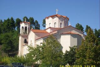 Fotografie - Biserica Sfântul Ioan Rusul, Prokopion (insula Evia - Grecia)

	Biserica adăpostește, din anul 1951, moaștele Sfântului Ioan Rusul.