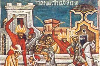 Patimile Sfântului Ioan cel Nou - Sfârșitul mucenicesc