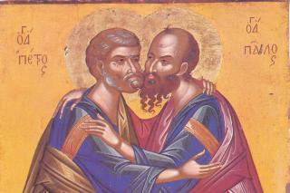 Sfinții Apostoli Petru și Pavel, verhovnicii apostolilor