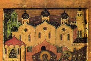 Punerea în raclă a Brâului Maicii Domnului