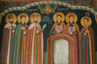 Sfinții Martiri Brâncoveni, Constantin Vodă cu cei patru fii ai săi: Constantin, Ștefan, Radu, Matei, și sfetnicul Ianache