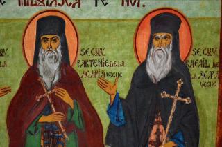 Sfinţii Cuvioşi Rafail şi Partenie de la Agapia Veche