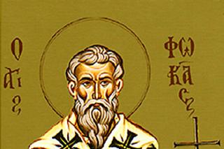 Sfântul Sfințit Mucenic Foca, Episcopul de Sinope