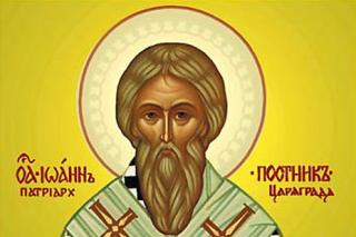 Sfântul Ierarh Ioan Postitorul, Patriarhul Constantinopolului