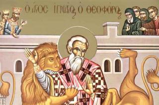 Sfântul Sfințit Mucenic Ignatie Teoforul, Episcopul Antiohiei