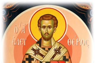 Sfântul Sfințit Mucenic Elefterie, Episcopul Iliriei