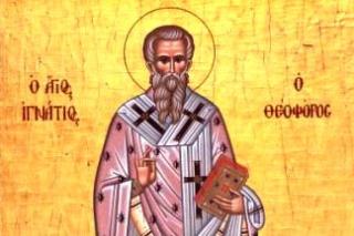Sfântul Sfințit Mucenic Ignatie Teoforul, Episcopul Antiohiei