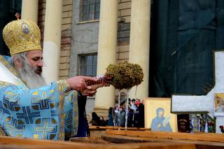 Sfinţirea Aghezmei mari la Catedrala mitropolitană din Iaşi