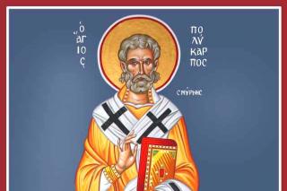 Sfântul Sfințit Mucenic Policarp, Episcopul Smirnei