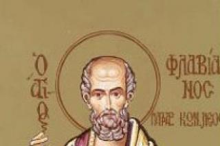 Sfântul Ierah Flavian, Arhiepiscopul Constantinopolului