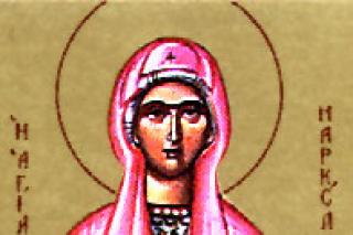 Sfânta Muceniță Marcela