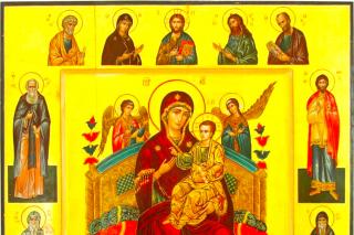 Icoana Maicii Domnului "Pantanassa"