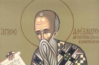 Sfântul Ierarh Alexandru, Patriarhul Constantinopolului