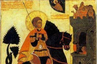 Sfântul Mare Mucenic Gheorghe, Purtătorul de biruință