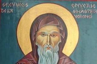 Sfântul Cuvios Onufrie de la Vorona