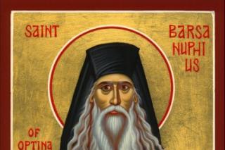 Icoana sfântului Varsanufie de la Optina