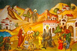 Sfântul Cuvios David din Evvia