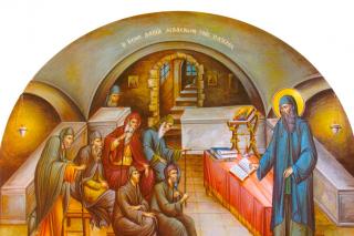Sfântul Cuvios David din Evia