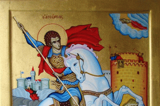 Sfântul Mare Mucenic Gheorghe, Purtătorul de biruință