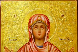 Icoana Maicii Domnului „a Semnului” din Novgorod