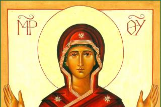 Icoana Maicii Domnului „a Semnului” din Novgorod