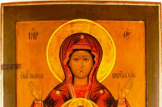 Icoana Maicii Domnului „a Semnului” din Novgorod